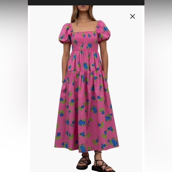 Moon River Dresses & Skirts - Anthropologie Moon River Floral Maxi Dress Size M